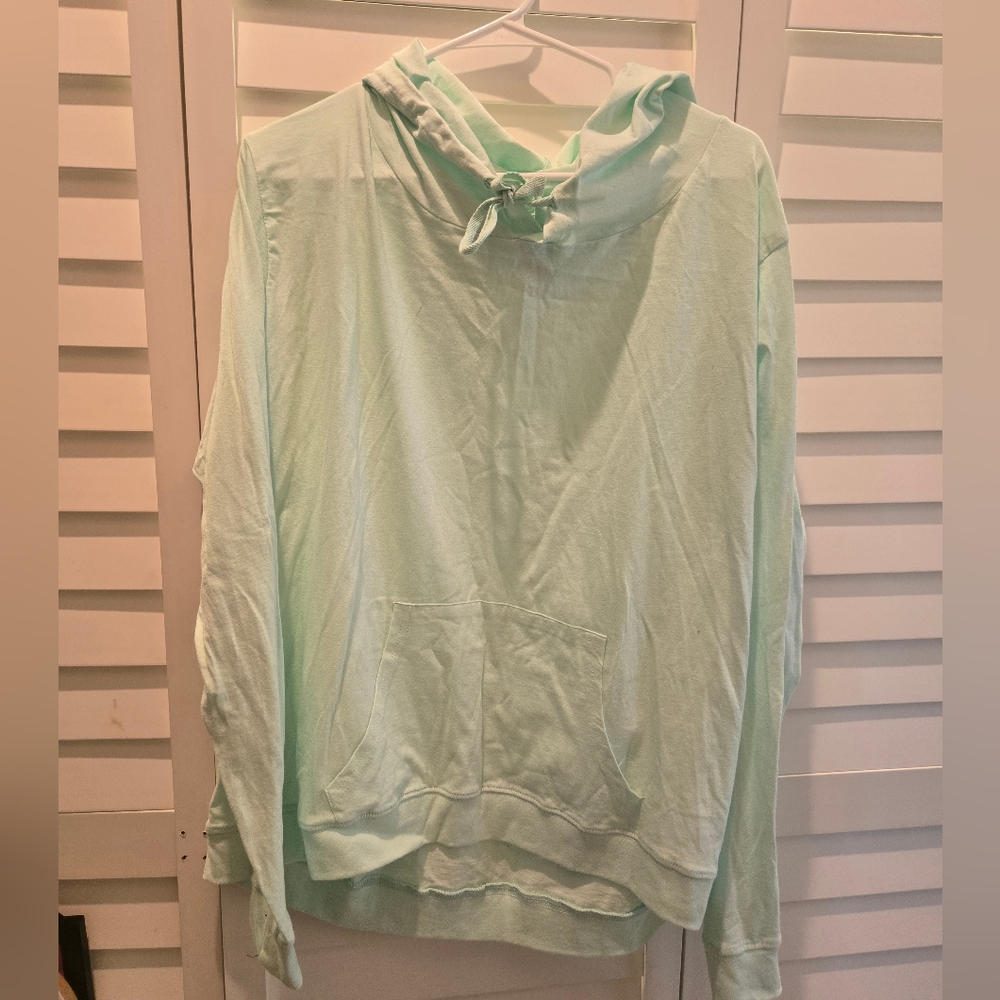 Mint Green Womens Hoodie